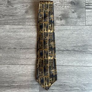 Grateful Dead Sphinx Theatre Fourth Set Men’s Neck Tie Abstract Silk Vintage 90s